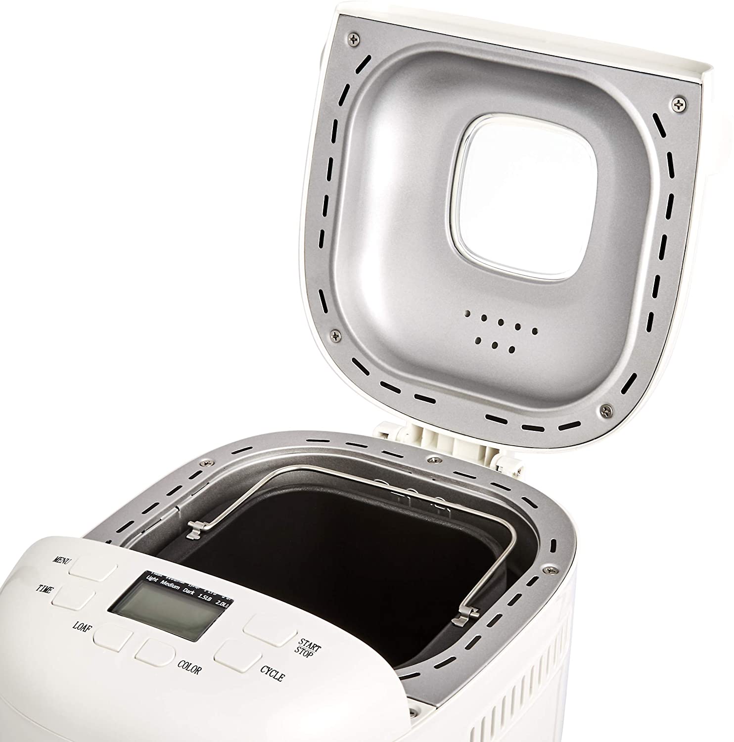 White 2 Lbs Non-Stick Bread Maker C9713