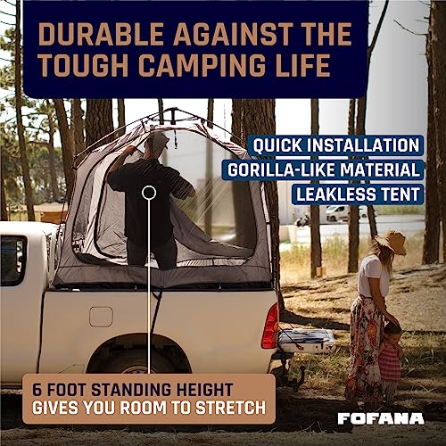 Truck Bed Tent Automatic Setup for Mid Full Size B4774
