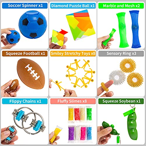 76 Pack Sensory Fidget Toys Set M295692