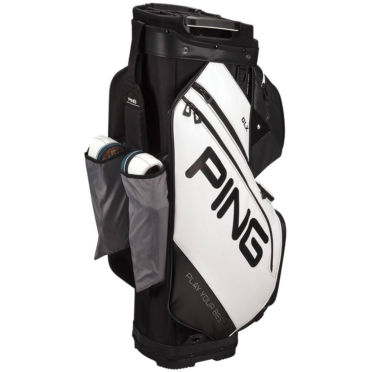 White DLX Cart Bag G49022