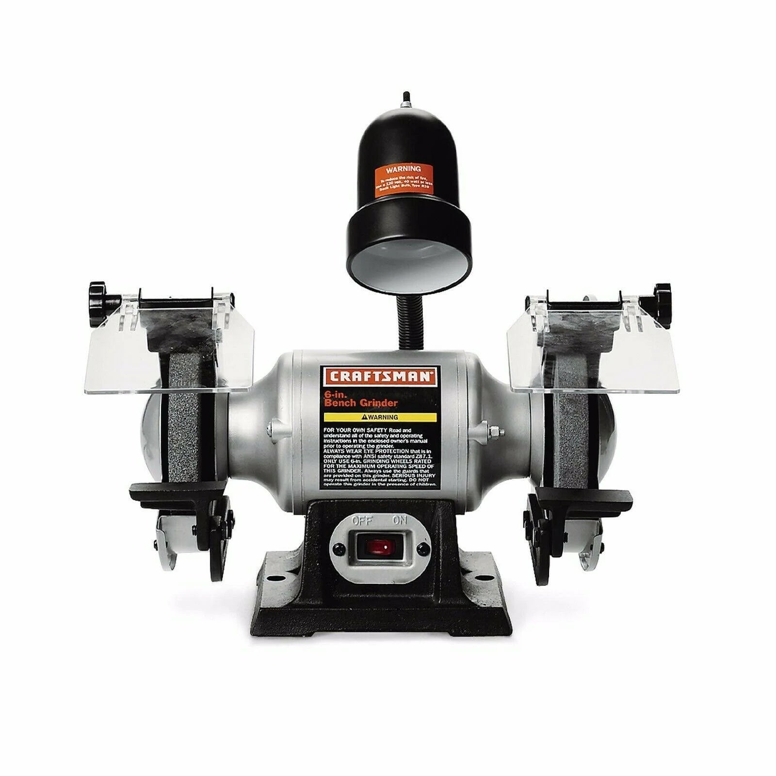 6x22 Bench Grinder with Lamp O689