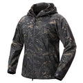 Camouflage Soft Shell Hooded Jacket C2600