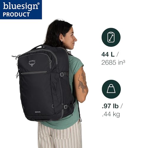Black 44L Carry-On Travel Pack W7275