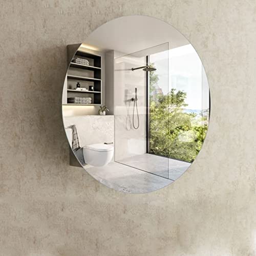 White 63x12x63cm Bathroom Mirror Cabinet F963