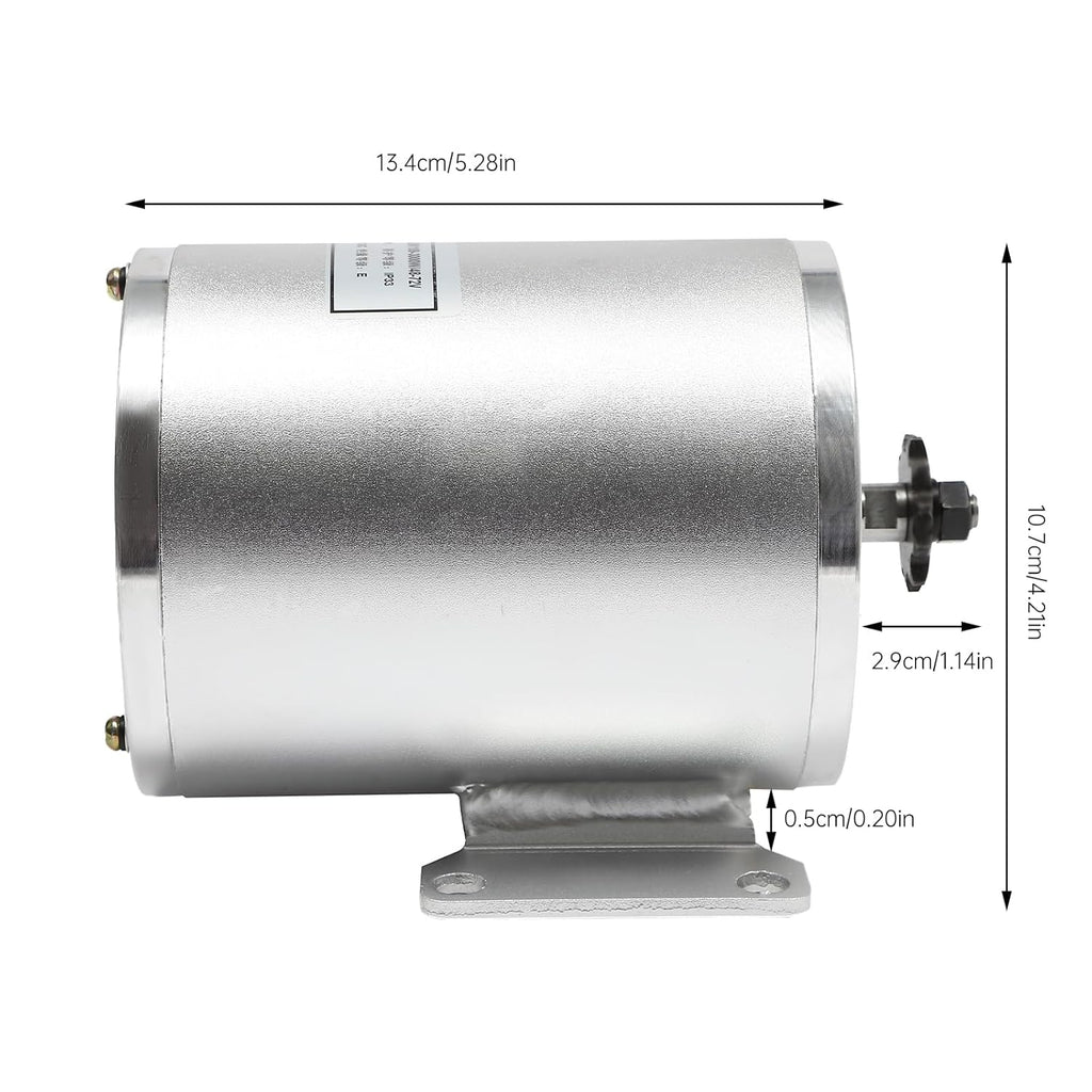 48-72V 3000W Brushless Motor Kit with Controller & Throttle U3093
