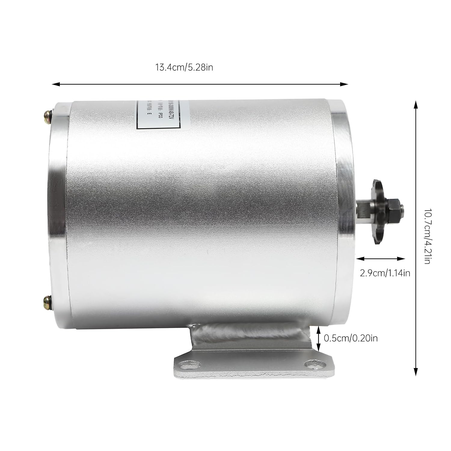 48-72V 3000W Brushless Motor Kit with Controller & Throttle U3093