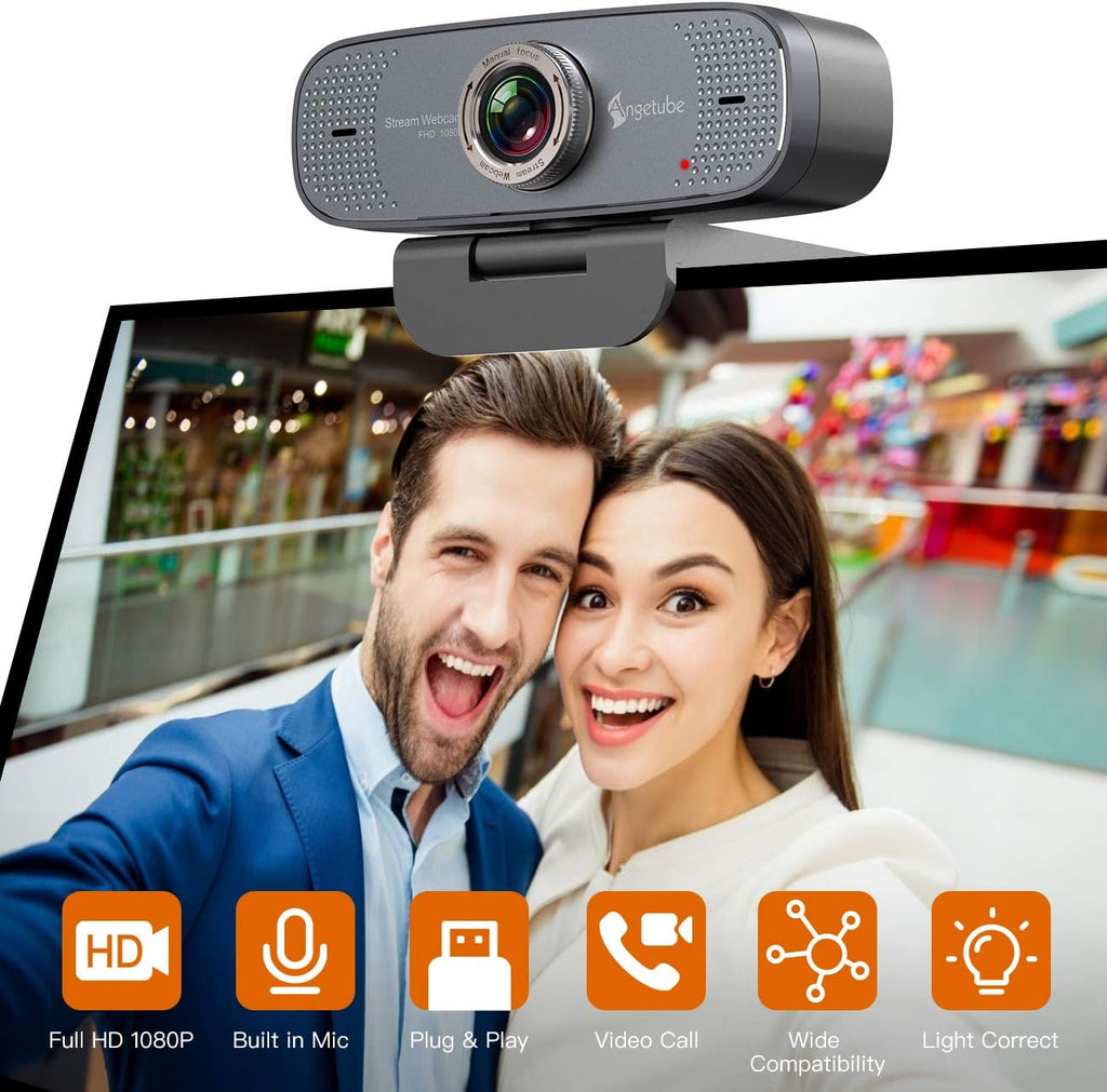 1080P Web Camera with Microphone D1267