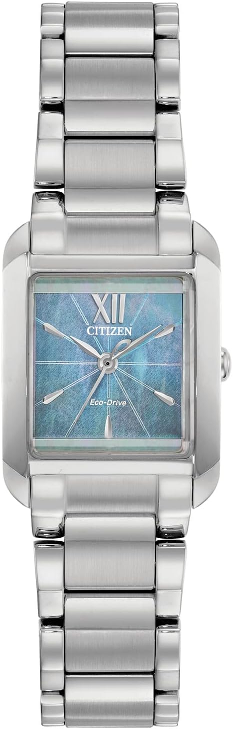 Blue Mother of Pearl Dial Stainless Steel Watch F52364