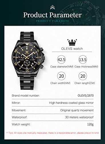 Green/Black/Blue Analog Stainless Steel Men Watch O604