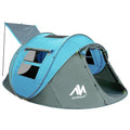 4 Person Pop Up Instant Tents with Removable Rainfly P9796
