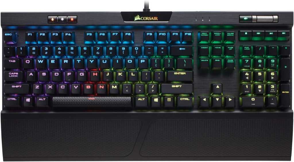Mechanical Gaming Keyboard with Cherry MX Red and RGB LED Backlit Y148683