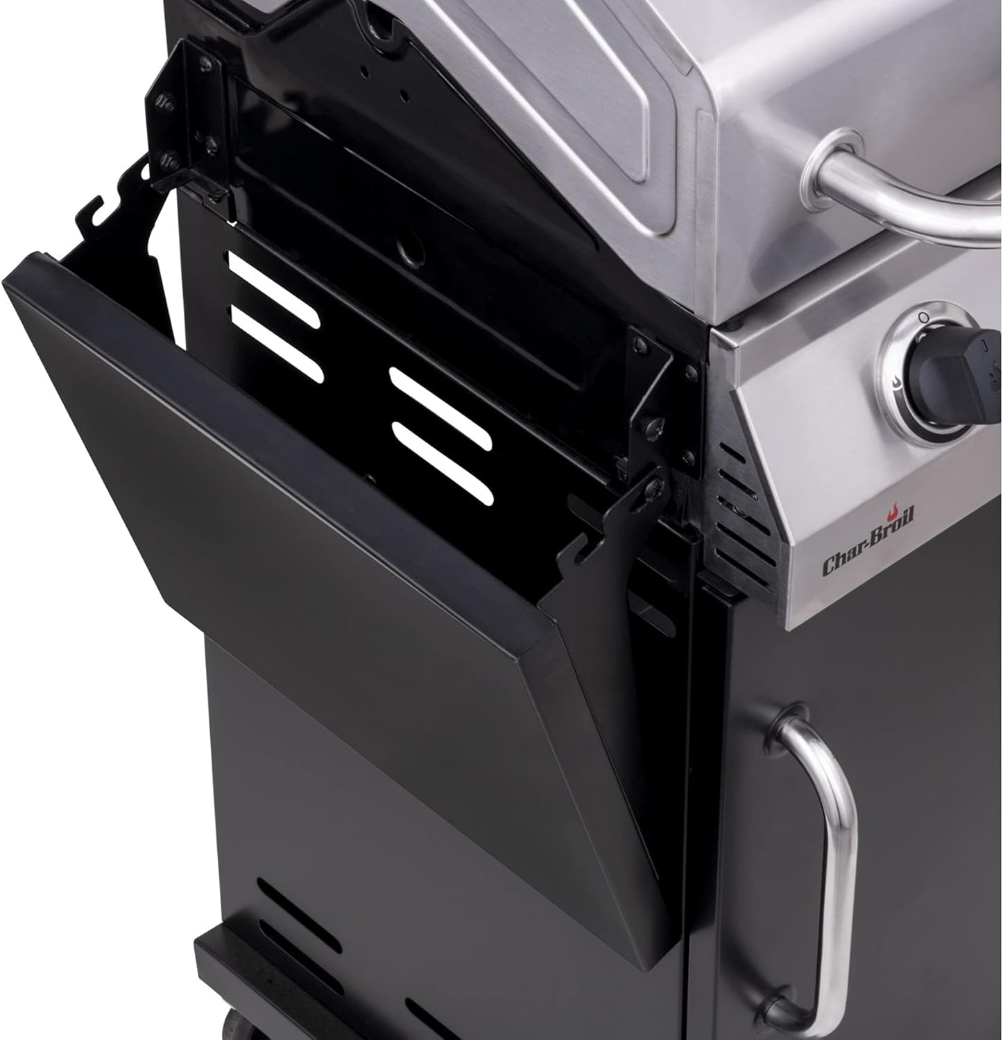 Stainless/Black 2-Burner Liquid Propane Gas Grill A704234