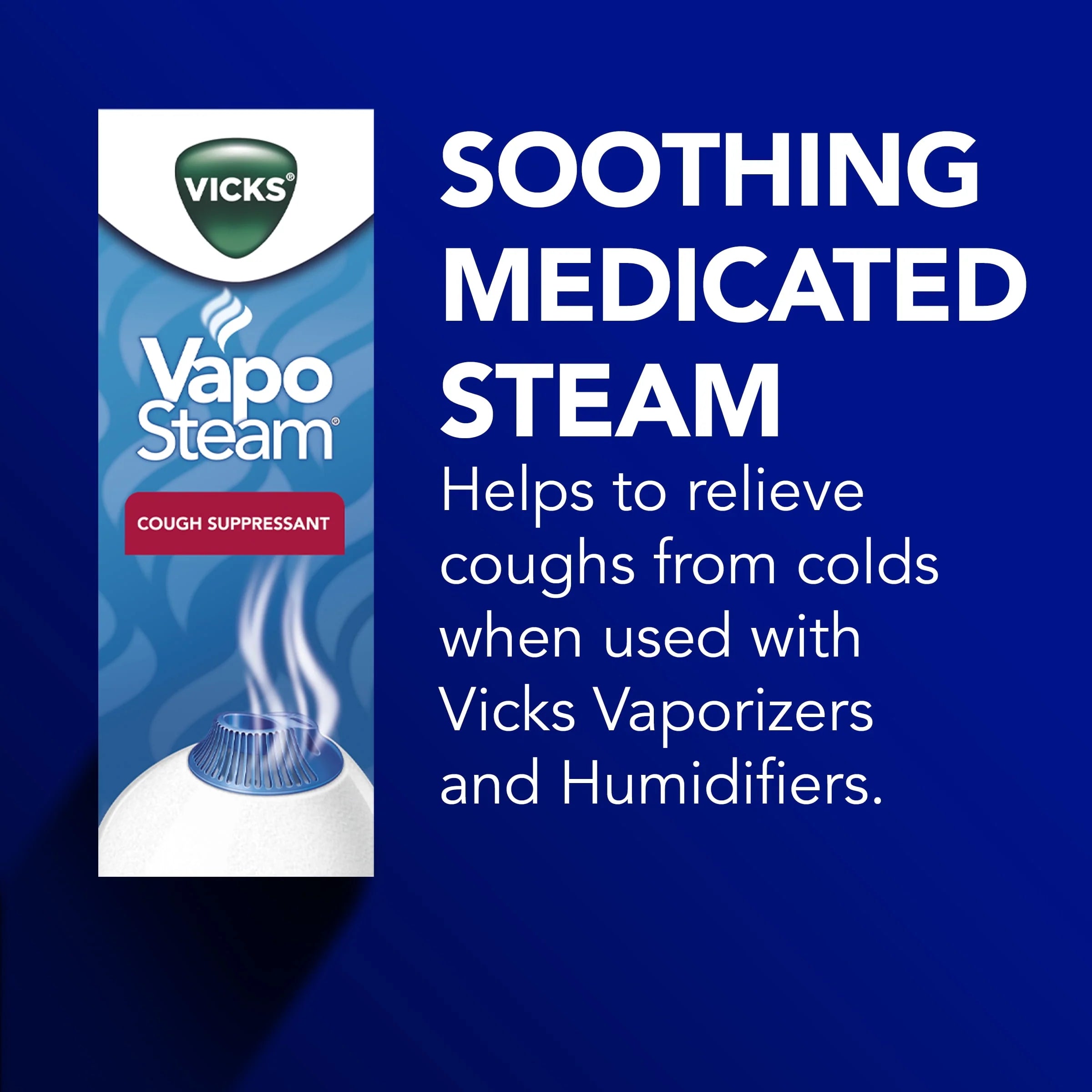 White Warm Steam Vaporizer Humidifier K558811