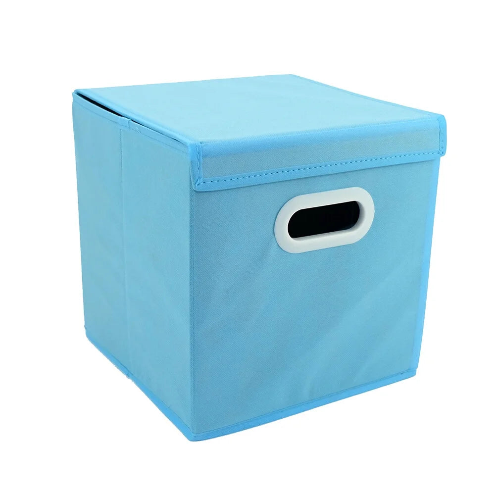 Blue 28.00X28.00X28.00CM Storage Bin Z895