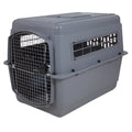 Gray 40" Dog Crate Pet Carrier F1480