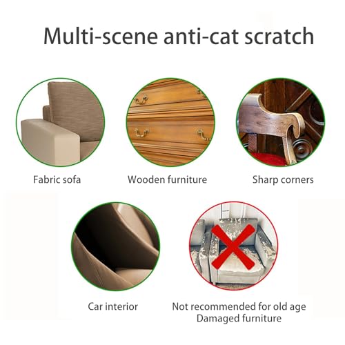 Transparent Thicken Cat Scratch Furniture Protector A501329