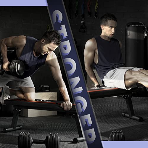 Flat Bench, Foldable Weight Bench I69658