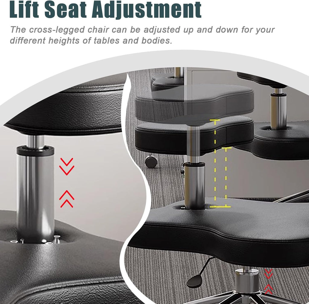 Adjustable Armless Kneeling Chair D813