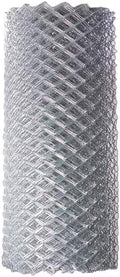 Galvanized Steel 4 X 50 Feet Chain Link Fence Fabric, 12.5-AW Gauge, Silver K23954