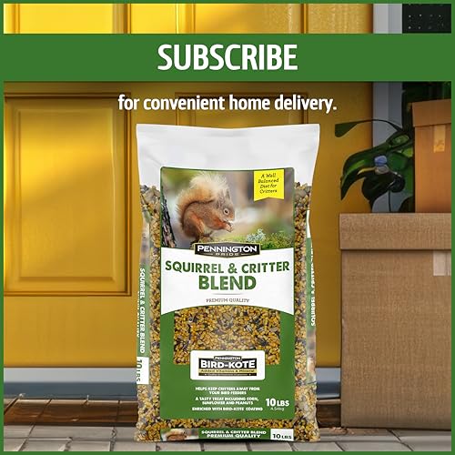 10-lb. Bag Squirrel & Critter Blend With Corn, Sunflower Seeds and Peanuts Q37508