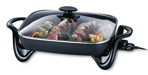 16-inch Electric Skillet with Glass Cover C117