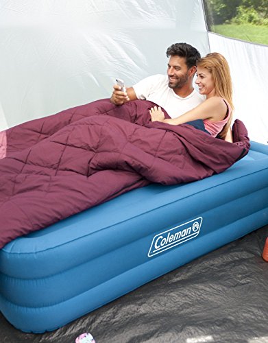 Coleman Single Airbed Extra Durable, Inflatable, Camping Bed, Blue, 198 x 82 x 22 cm R62967