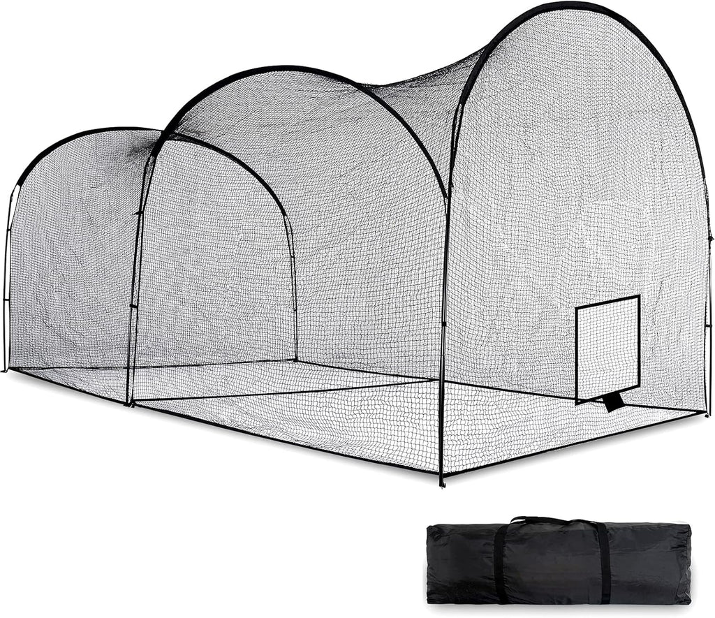 Large Batting Cage Net with Steel Frame T501