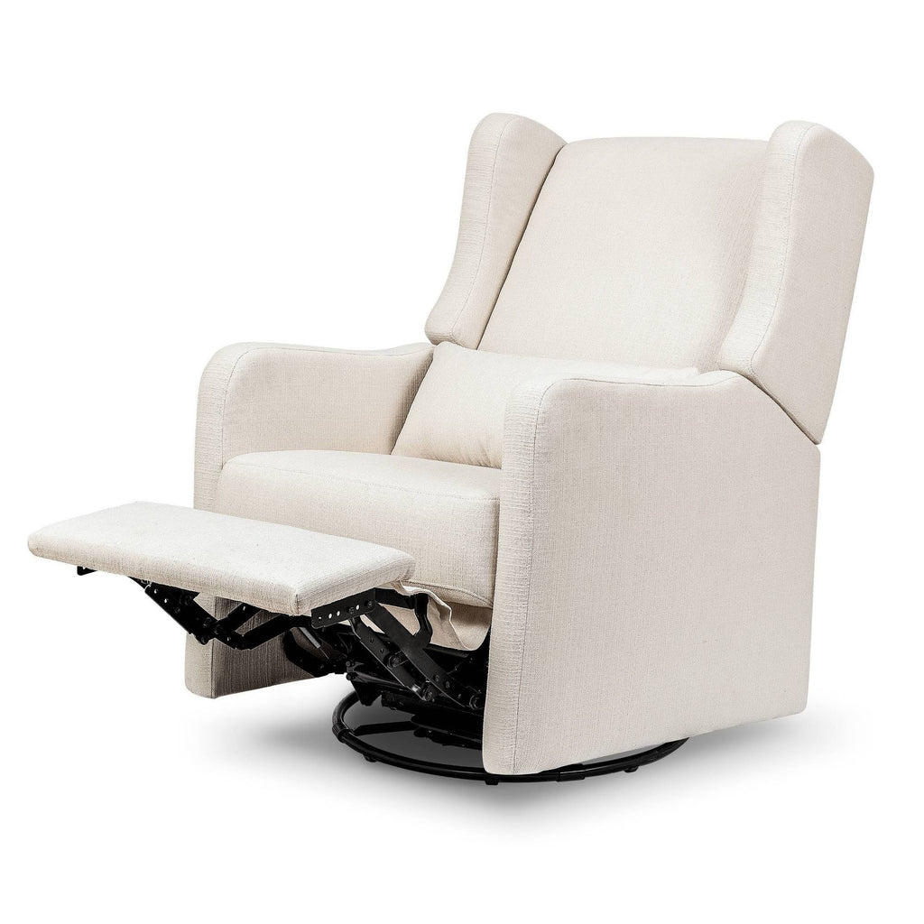 Performance Cream Linen Recliner and Swivel Glider J4048