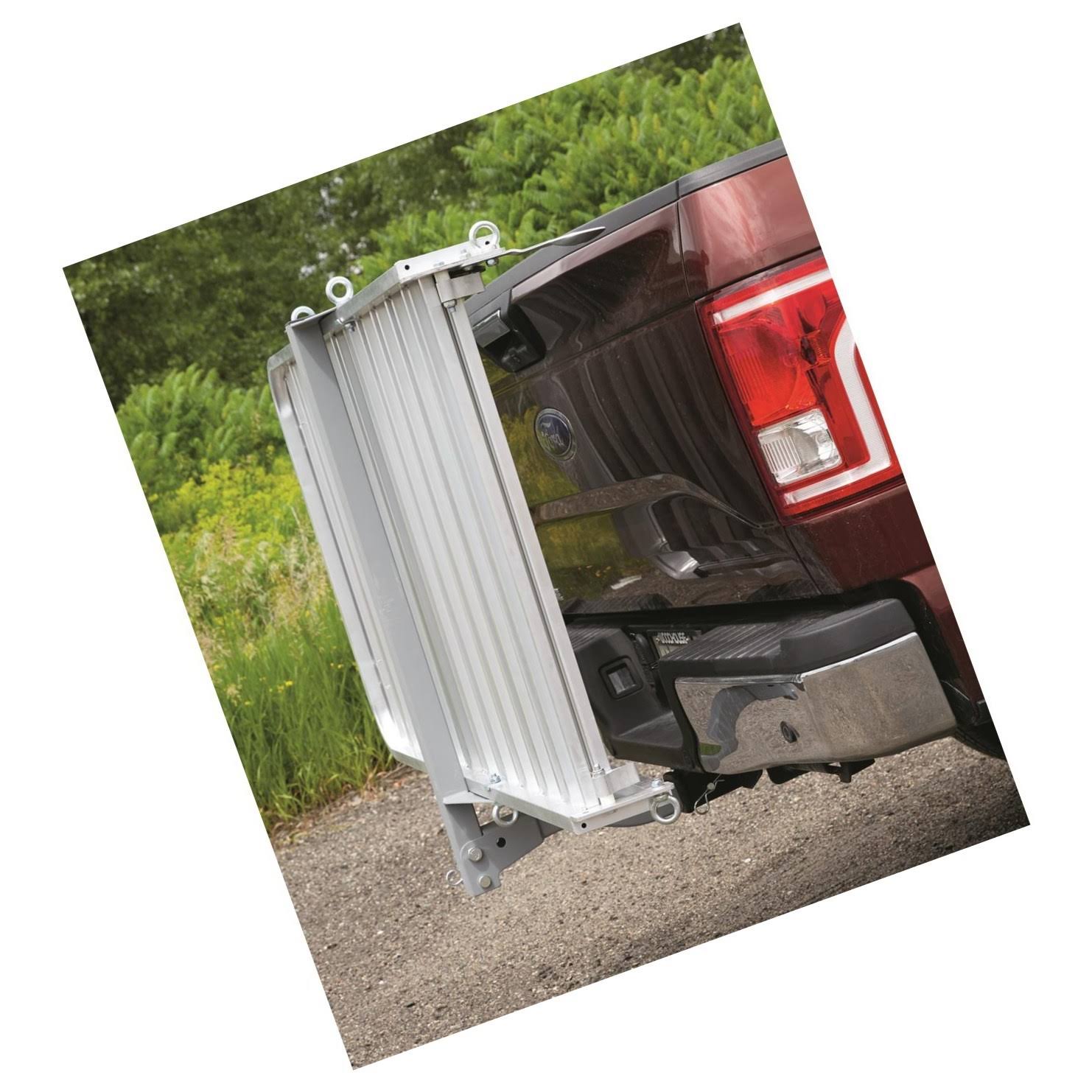 Extra-Large Folding Aluminum Cargo Carrier with 3-Position Ramp C79560