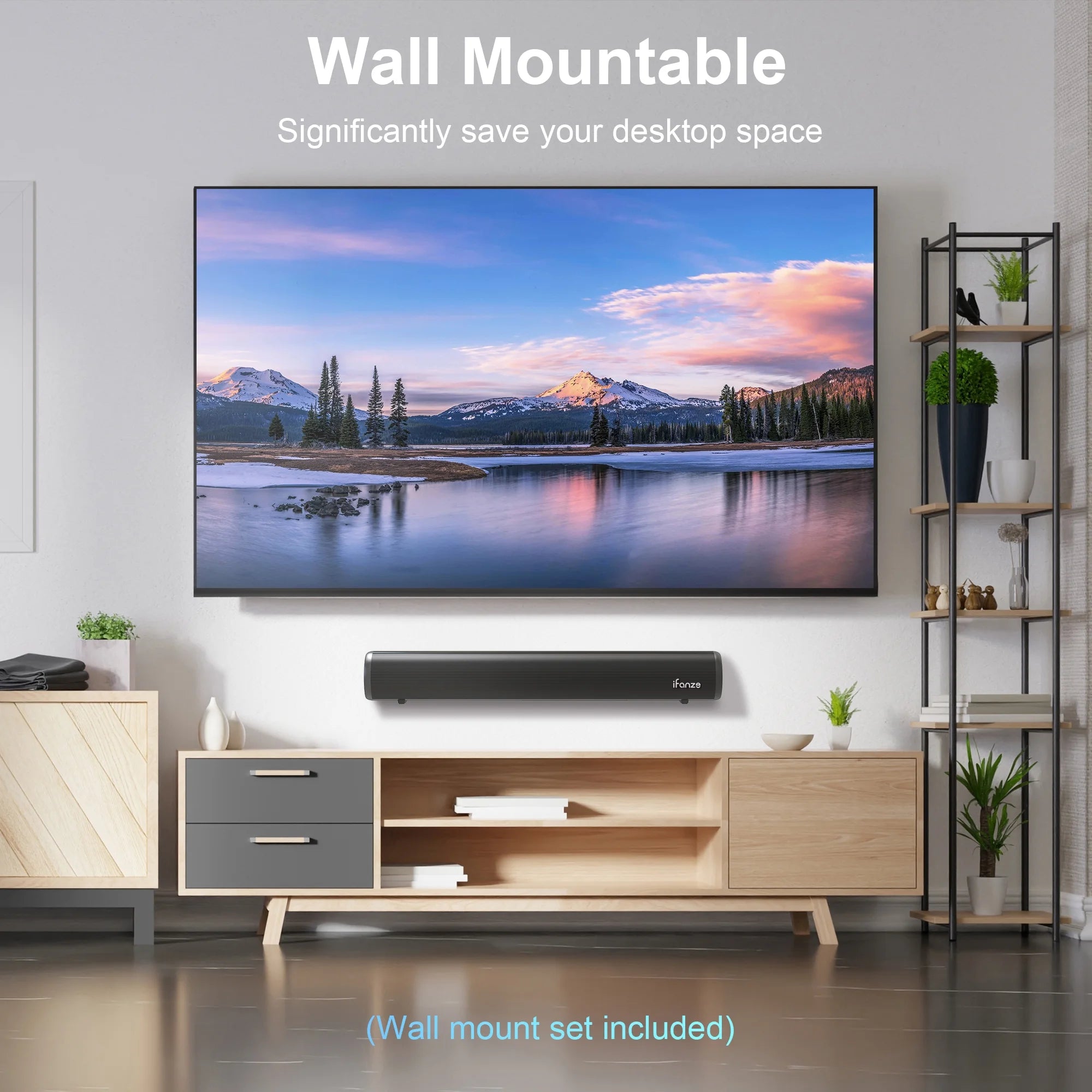 Sound Bar with Built-in Subwoofers Q180