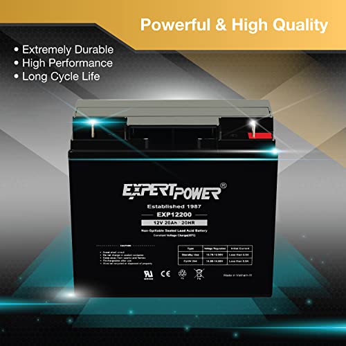 12 Volt 20 Ah Rechargeable SLA Battery Y23638
