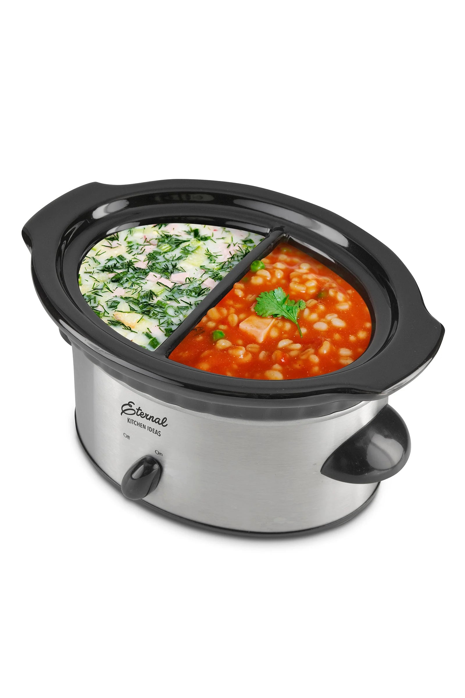 Dual Dip Warmer Slow Cooker T5268
