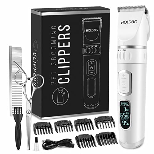 3-Speed Rechargeable Cordless Dog Clippers B180473