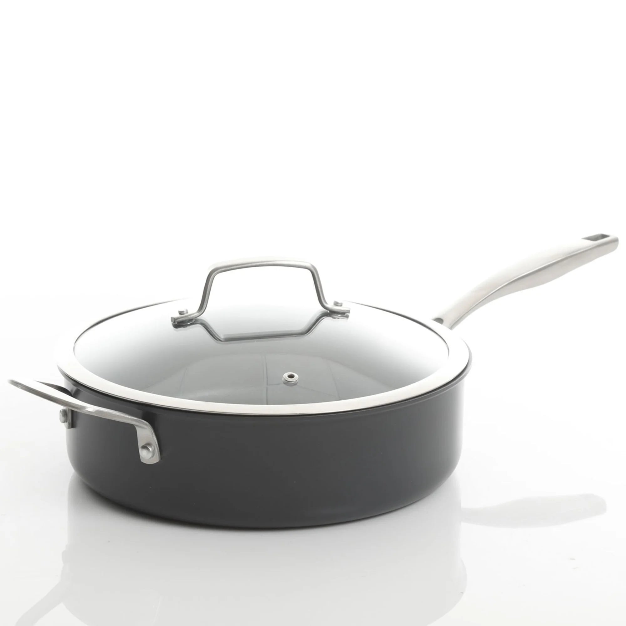 10-Piece Hard Anodized Cookware Pots and Pans Set B532902