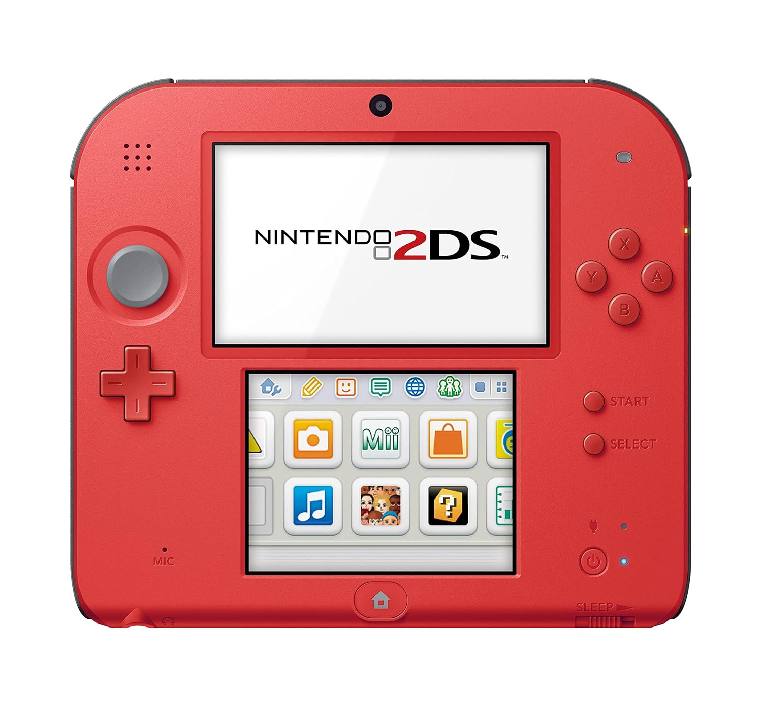 Crimson Red Nintendo 2DS D6986