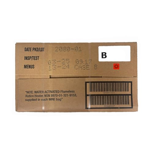 MRE Meals Ready to Eat case with heater X9088
