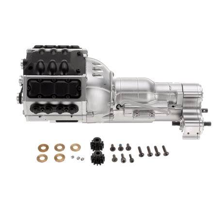 1:10 Double Motor Three Speed Transmission for RC Car Parts Crawler Unassembled Kit S718605