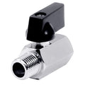 Brass Mini Ball Valve NPT Female x Male Shut-Off Valve A166245