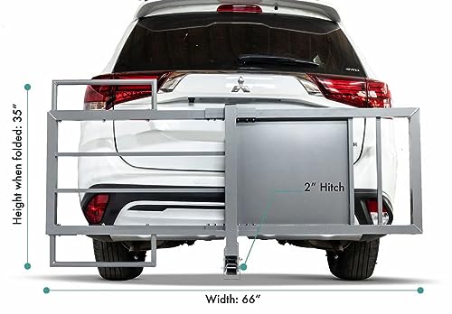Steel Alloy Hitch Rack Carrier for 2 Inch Receiver Hitch T990570