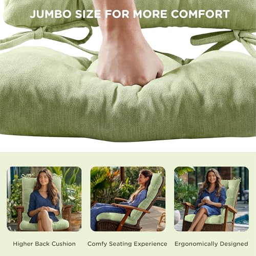 Sage Rocking Chair Cushion Set X249