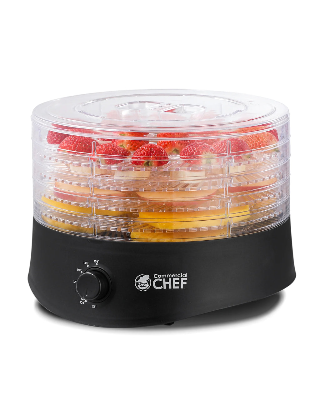 Black Food Dehydrator with 5 Drying Racks P466