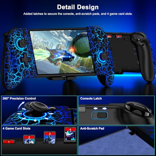 One-Piece Joypad Controller with 9 Lights Color D14753