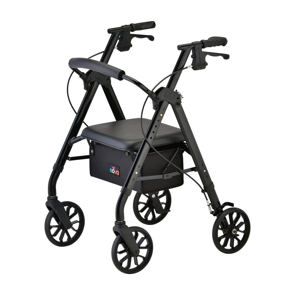 8 Inch Wheel Aluminum Rollator P4598