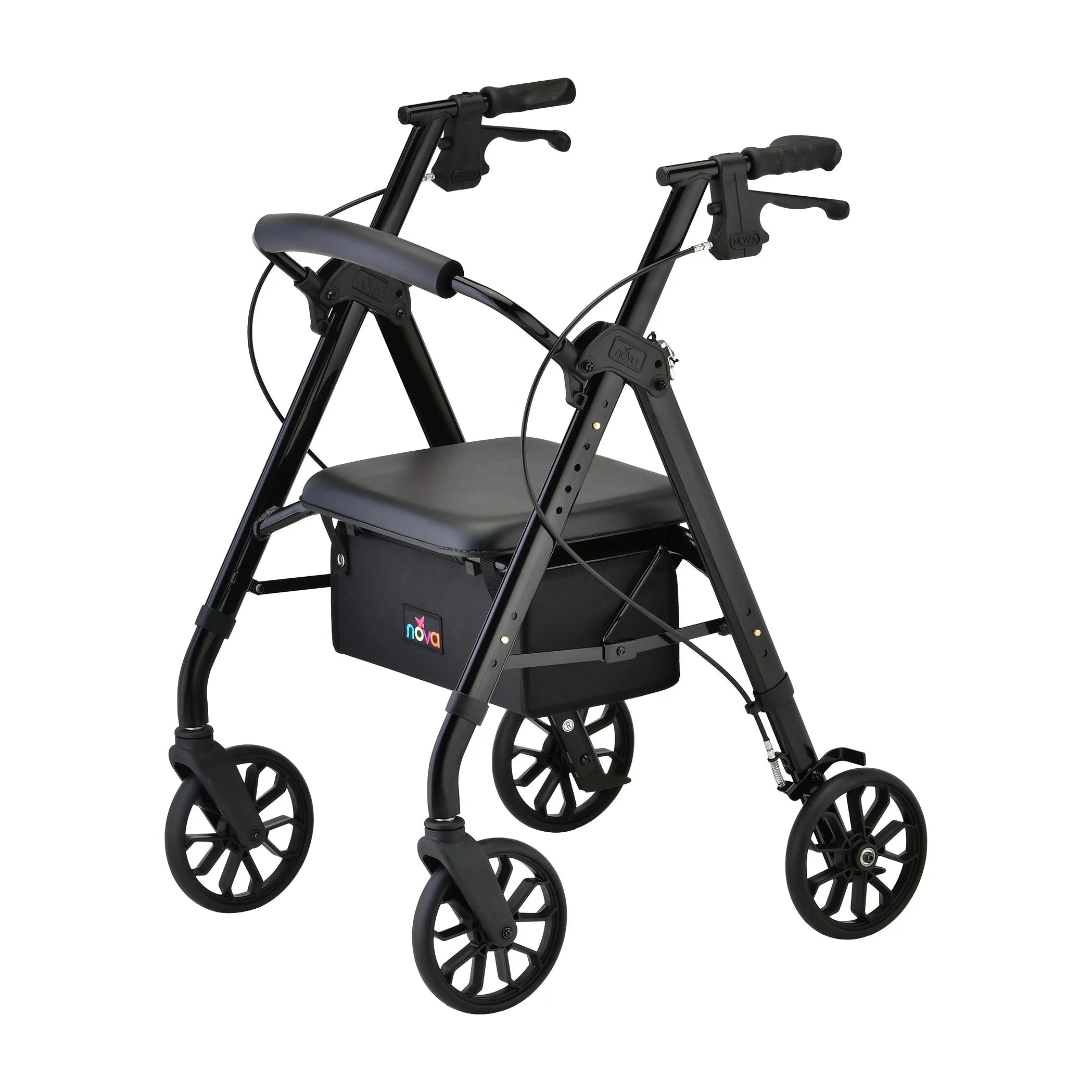 8 Inch Wheel Aluminum Rollator P4598
