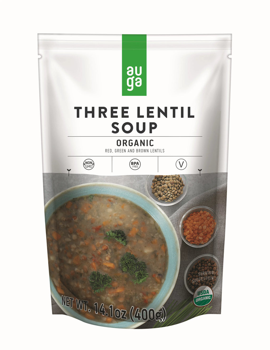14.1oz (6-pack) Organic Vegetable Soup Variety Bundle N391