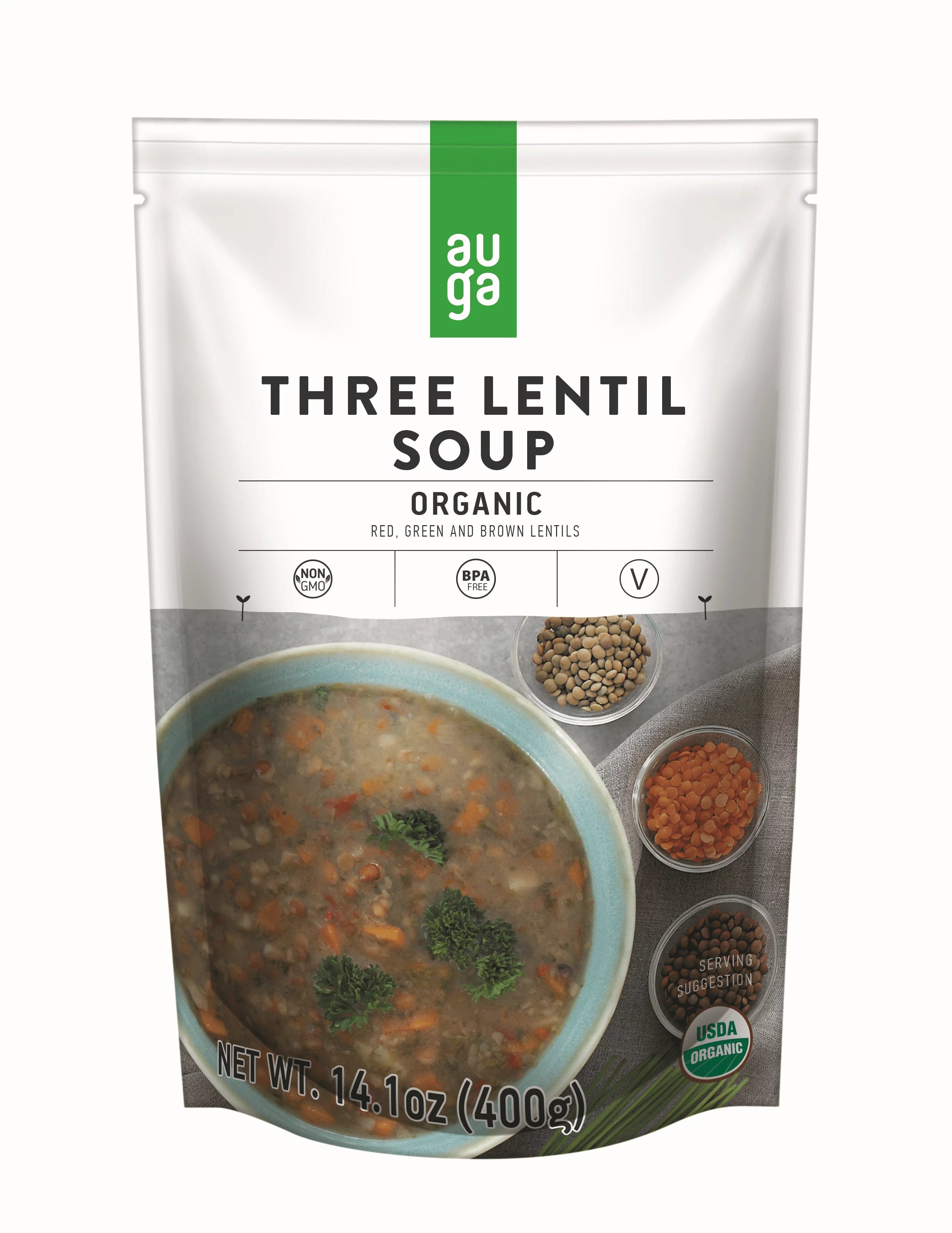 14.1oz (6-pack) Organic Vegetable Soup Variety Bundle N391