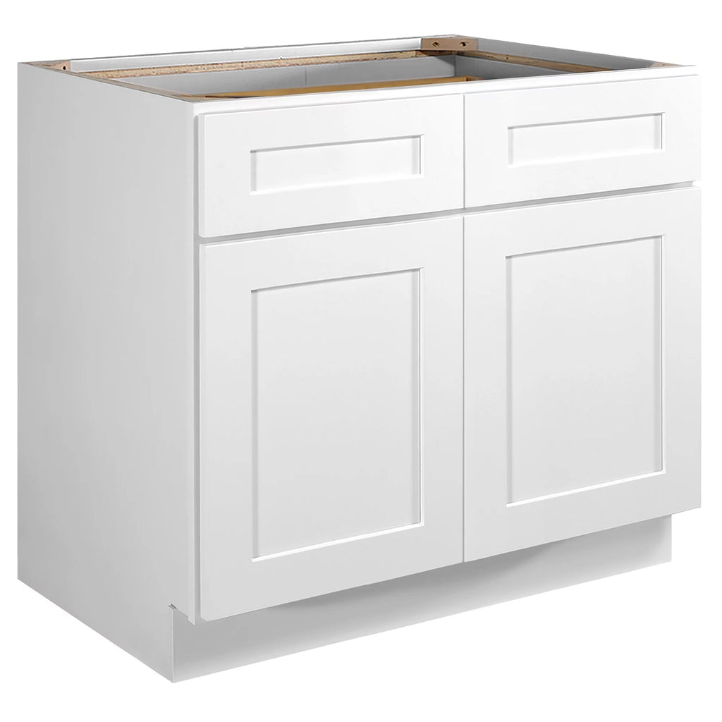 White Shaker Base Kitchen Cabinet 42x34.5x24 L144028