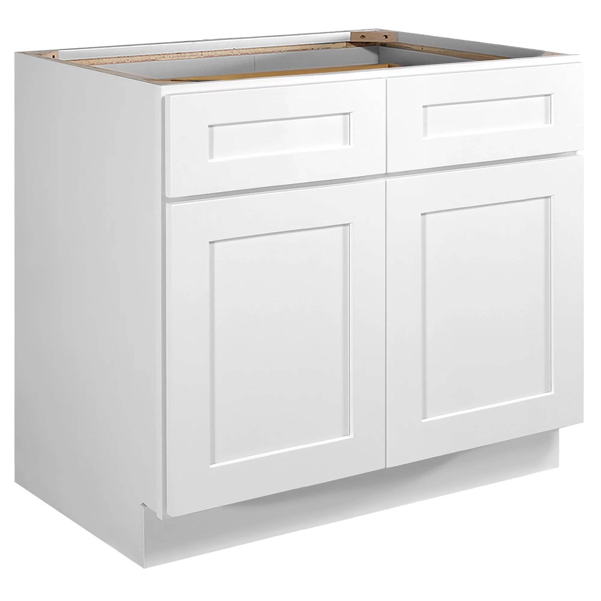 White Shaker Base Kitchen Cabinet 42x34.5x24 L144028