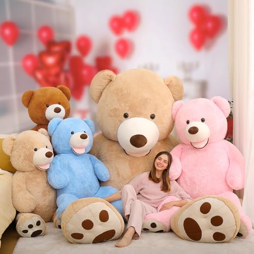 5 Feet Brown Teddy Bear Plush N60199