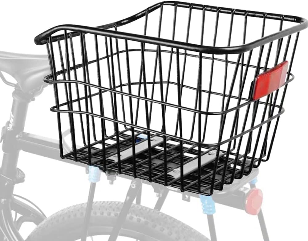 Rear Bike Basket with Waterproof Cover X6654
